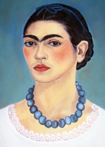 Freida Kahlo in Beads